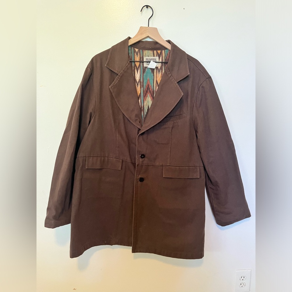 Men’s Vintage Western “Frontier Classics” Blazer Jacket XXL